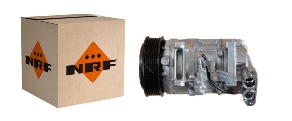 NRF 32597 Nrf компресор кондиціонера renault grand scenic 08- 6se14, 6sel14c