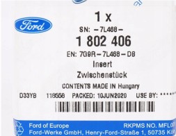 Ford OE 7G9R-7L468-DB MONDEO MK4 S-MAX 06 РУЧКА ПЕРЕКПП