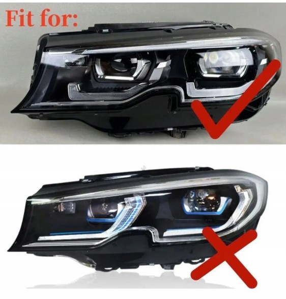 CHINA MODUŁY CSL ŻÓŁTY DRL BMW G20 G21 G28 2019-2022 PLUG &amp; PLAY YELLOW Модулі csl жовті drl bmw g20 g21 g28 2019-2022 комплект права ліва