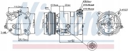Nissens 89257 Nissens 89257 компресор, кондиціонер