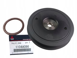 Mitsubishi OE WBEURO / 1104A086 + 1052B061 Шків колінчастого вала Mitsubishi OE з сальником для дизельних двигунів