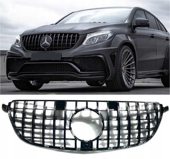 Proteile A166044 Airautopl АТРАПА РЕШІТКИ РАДІАТОРА MERCEDES GLE COUPE W292 C292 63 AMG W166 X166 PANAMERICANA