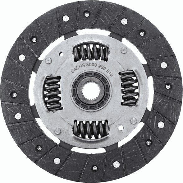 Sachs 3000 951 567 Комплект зчеплення 215мм renault clio ii clio ii/хетчбек espace iii kangoo