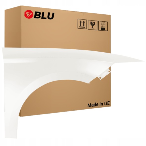 195809785 BLU Бризковик SEAT LEON III 3 5F LB9A правий білий 12-20 передній CandyWeiss