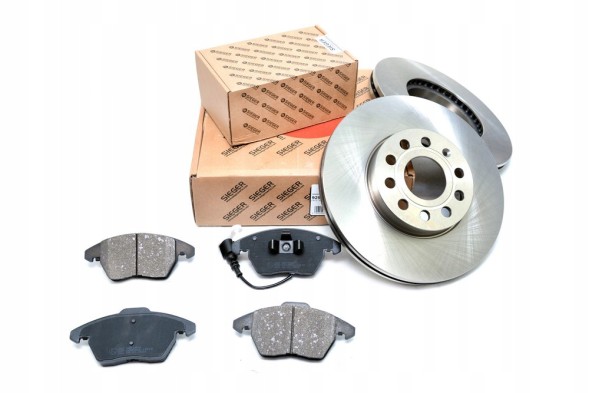 Sieger SIG51403 Комплект гальмівні диски 288мм + колодки volkswagen golf vi 2008-2012