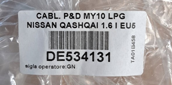 Nissan OE ОРИГІНАЛЬНИЙ ДЖГУТ ПРОВОДІВ ДЛЯ СНГ DE534131 NISSAN QASHQAI