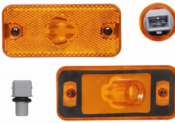 Mars 000041200664;Lampa obrysowa MARS IVECO DAILY 01.99-04.06 PRZÓD/TY/LE=PR 0000500308514 Габаритний ліхтар MARS IVECO DAILY 01.99-04.06 ПЕРЕДНІЙ/ЗАДНІЙ/ЛІВИЙ=ПРАВИЙ 0000500308514