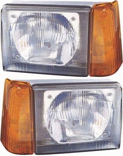 Depo 7567161 7567157 7550641 ФАРИ ДЛЯ FIAT PANDA 141 '81-'04 КОМПЛЕКТ