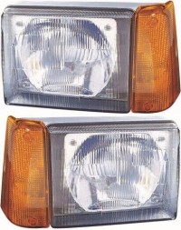 Depo 7567161 7567157 7550641 ФАРИ ДЛЯ FIAT PANDA 141 '81-'04 КОМПЛЕКТ