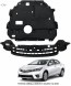 PC 83292233493 ЗАХИСТ ДВИГУНА ПІД ДВИГУН БАМПЕР TOYOTA COROLLA SDN E17 06.2013-2018 МІЦНИЙ