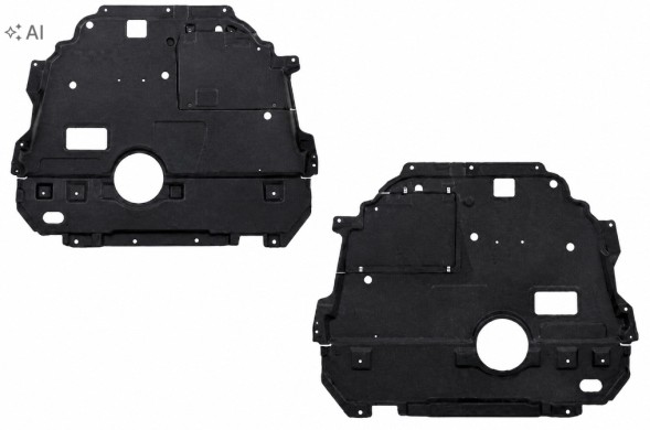 PC 83292233493 ЗАХИСТ ДВИГУНА ПІД ДВИГУН БАМПЕР TOYOTA COROLLA SDN E17 06.2013-2018 МІЦНИЙ