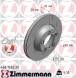 Zimmermann 460.1583.20 Гальмівний диск 460.1583.20 zimmermann porsche