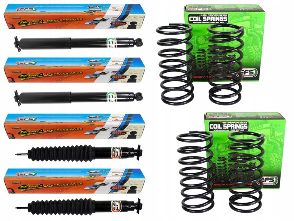 EFS 4WD 36-3204/93 JEEP-101E/104E КОМПЛЕКТ ПІДВІСИ LIFT +40 MM JEEP WRANGLER TJ (96-06) EFS ELITE 45/100 KG