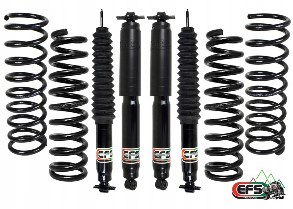 EFS 4WD 36-3204/93 JEEP-101E/104E КОМПЛЕКТ ПІДВІСИ LIFT +40 MM JEEP WRANGLER TJ (96-06) EFS ELITE 45/100 KG