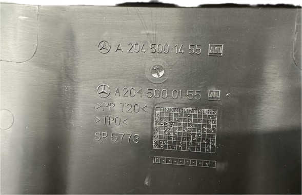 Mercedes-Benz OE OSLONA PASA PRZOD SRODKOWA NOWA MERCEDES C W204 ORYGINAL 2045000155 2045001455 ОСЛОН ПОЯСА ПЕРЕДНІЙ СРОДНИЙ НОВИЙ МЕРСЕДЕС C W204 ОРИГ 2045000155 2045001455