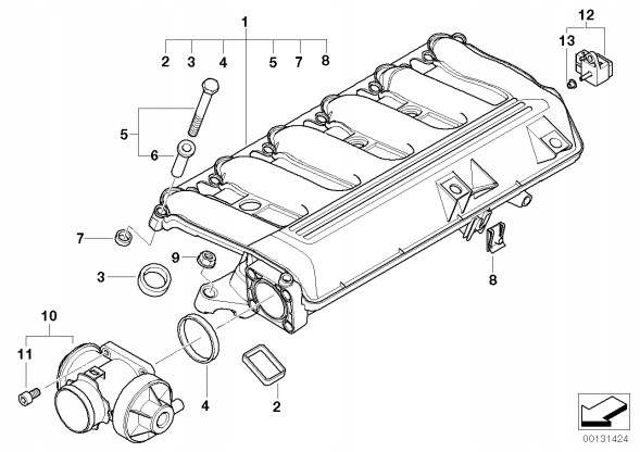 ADITECH AT-KZK-T33/6+7/ERLING Заглушки впускного колектора bmw 33 мм х 6 elring