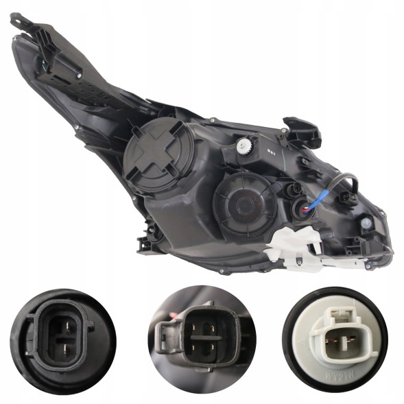 TYC 812709-E MHM TUNING Рефлектор Фара Передня Tyc Toyota Avensis T27 2008-2012 L