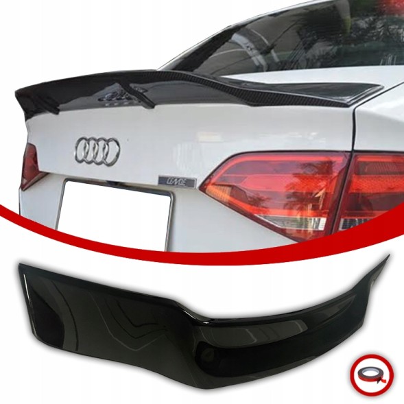 Китай AUDI A4 B8 LOTKA SPOILER DOKŁADKA SEDAN CZARNY POŁYSK AUDI A4 B8 ЛОТ СПОЙЛЕР НАКЛАДКА СЕДАН ЧОРНИЙ ГЛЯНЕЦЬ