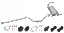 Polmo PAMAKU_14.19+14.18_BISHI_COLT Труба кінцевий глушник mitsubishi colt 1.3 1.6 нова