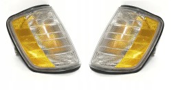 Depo DE340-1504L-AS-CY DE340-1504R-AS-CY Mercedes w124 usa + оправа новий мигалка комплект