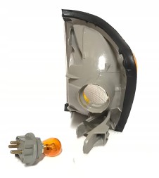 Depo DE340-1504L-AS-CY DE340-1504R-AS-CY Mercedes w124 usa + оправа новий мигалка комплект