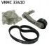 SKF VKMC 33410 Водяний насос+ зест клинового ременя vkmc 33410 skf