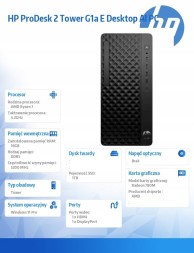 Китай WEW-SC-AB-RDHPDB0NALWD000 Комп'ютер HP ProDesk 2 Tower G1a R7-8700G 1TB 16GB Windows 11 Pro