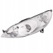 TYC 574809-E MHM TUNING Рефлектор Фара Tyc Лінза Peugeot 407 D22 D23 2004-2010 L
