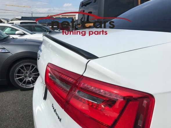 Net-Cars NTKTRSAUA64GFRS ВУШКО СПОЙЛЕР КАПОТА AUDI A6 C7 -18 ЧОРНИЙ СЕДАН