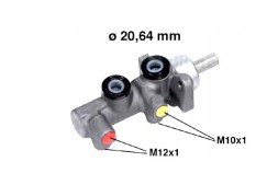Metelli MET05-0696/RS7 ГАЛЬМІВНИЙ НАСОС METELLI MET, 05-0696