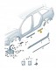 Audi OE 4G98533769B9 РАМНА ПАНЕЛЬ, НАПИС ALLROAD, ЗАДНЯ ПРАВА, AUDI A6 C7