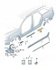 Audi OE 4G98533769B9 РАМНА ПАНЕЛЬ, НАПИС ALLROAD, ЗАДНЯ ПРАВА, AUDI A6 C7