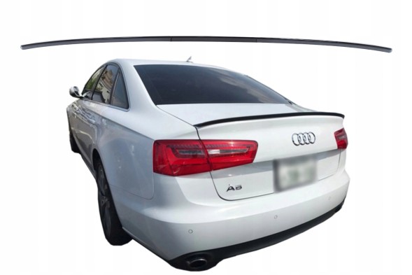 JBM JTSAUA64GBM Спойлер для багажника, сумісний з Audi A6 C7 4G 4-дверний (2011-2018), матовий чорний