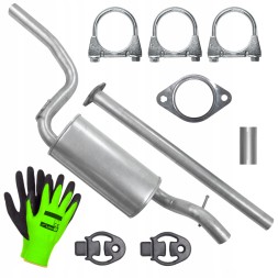 Polmostrów POL-V1K67M7F0I9J8V8 Глушник центральний volvo c30 1 i 03 - 12 1.6 хетчбек бонус