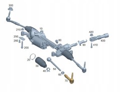 Mercedes-Benz OE Наконечник рульової тяги Лівий/Правий Mercedes A2964602200 оригінал