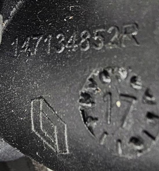 Renault OE OE 147350678R ORG RENAULT 123AUTOCZESCI НОВИЙ ОРИГІНАЛЬНИЙ ОХОЛОДЖУВАЧ ВІДПРАЦЬОВАНИХ ГАЗІВ + КЛАПАН EGR RENAULT OPEL NISSAN FIAT - 147350678R