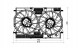 4 Seasons 4SV.08832375 Корпус вентилятора volkswagen touareg cr7 porsche cayenne 9y 2017- 3.0 4.0