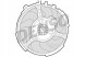 Denso DER09060 Вентилятор радіатора fiat der09060 den