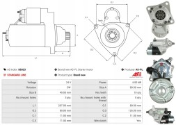 AS-PL S6023 180 E 24 7.8, 180 t 27 7.8, 190 e 24 7.8, 190 e 27 7.8, 190 e 31 7.8, 190