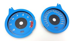 Moman 0089688092682 Dodge CHARGER SRT Hellcat BLUE циферблати лічильника годинники Custom авто з США