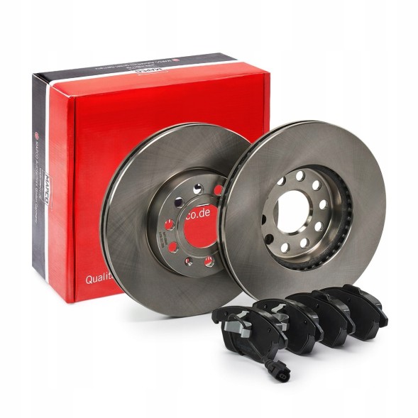 Mapco 47830 Диски та гальмівні колодки mapco фронт для vw golf vii хетчбек 288мм