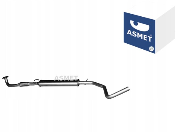 Asmet 16.064 Передній глушник вихлопної системи fiat stilo 1.6 10.01-08.08 asmet 16.064
