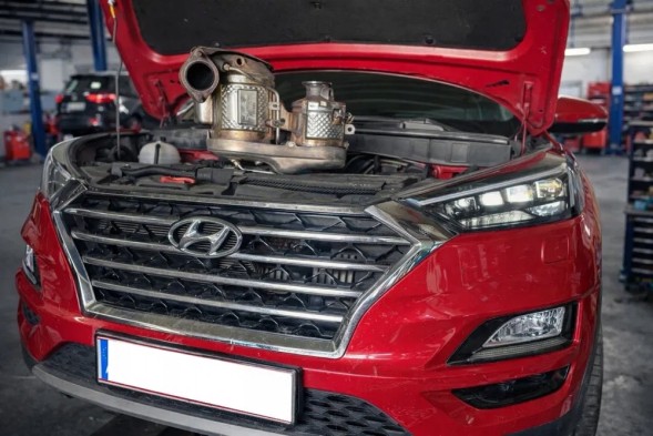 OEM F02U000 C02U000 C02F140 CU02100 18L28D007 LE42 Новий сажовий фільтр (DPF) Hyundai / Kia 1.6 CRDI