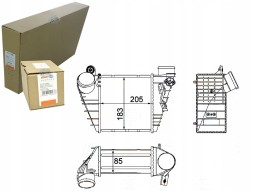 Behr Hella Service BRH8ML 376 700-704(iMOTO) Інтеркулер vw golf 4 skoda octavia 1,9tdi behr h + набір водія #37