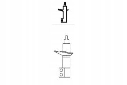 MAGNETI MARELLI PRO/351811070000 MGM Амортизатор fiat передній ducato 94- magneti marelli + асистент зіткнення #34