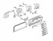 Mercedes-Benz OE A000542362564 ПОТЕНЦІОМЕТР РЕГУЛЮВАННЯ ЯСКРАВОСТІ ПАНЕЛІ ПРИЛАДІВ MERCEDES W123