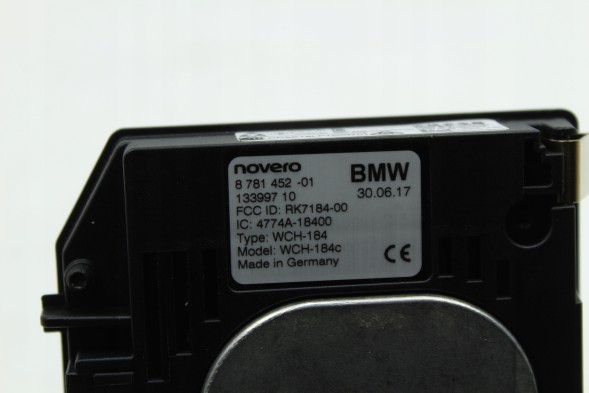 BMW OE 8781452 -01 ИНДУКЦІЙНИЙ ЗАРЯДНИЙ ПРИСТРОЙ BMW F06 F12 F15 F16 F25 F26