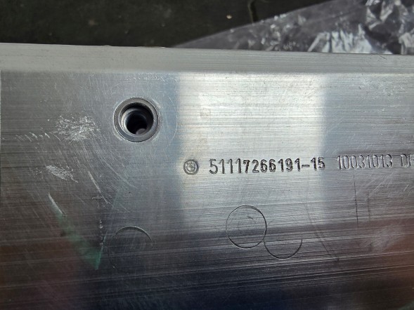 BMW OE STREFA ZGNIOTU BELKA PRZOD LEWA BMW F20 F22 F30 F31 7266191 NOWA QUALI08.06.25 ЗОНА ГНИТТЯ БАЛКА ПЕРЕДНЯ ЛІВА BMW F20 F22 F30 F31 7266191 НОВИЙ ОРГІНАЛ