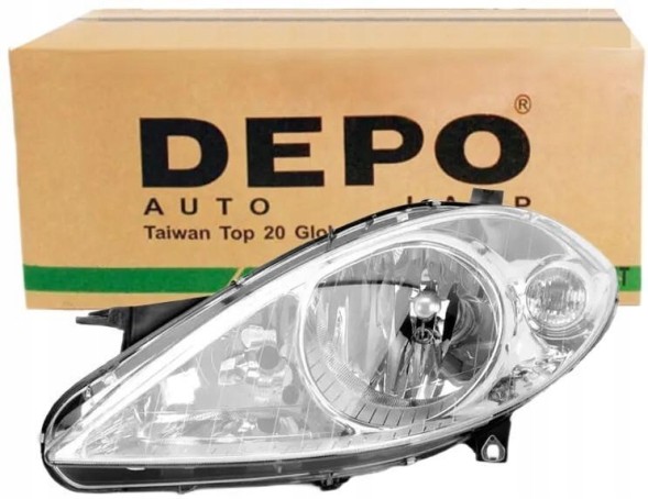 Abakus 440-1143L-LD-EM Фара mercedes-benz a-class 04-