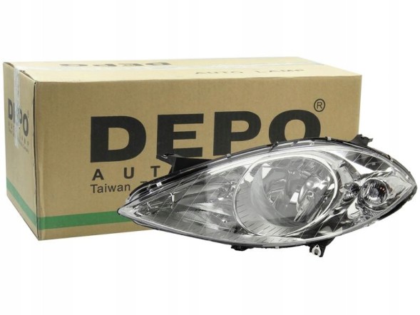 Abakus 440-1143L-LD-EM Фара mercedes-benz a-class 04-